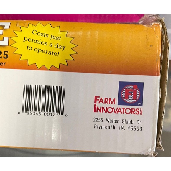 Farm Innovators HP-125 125W Heated Base for Metal Poultry Founts New Open Box - Picture 5 of 6